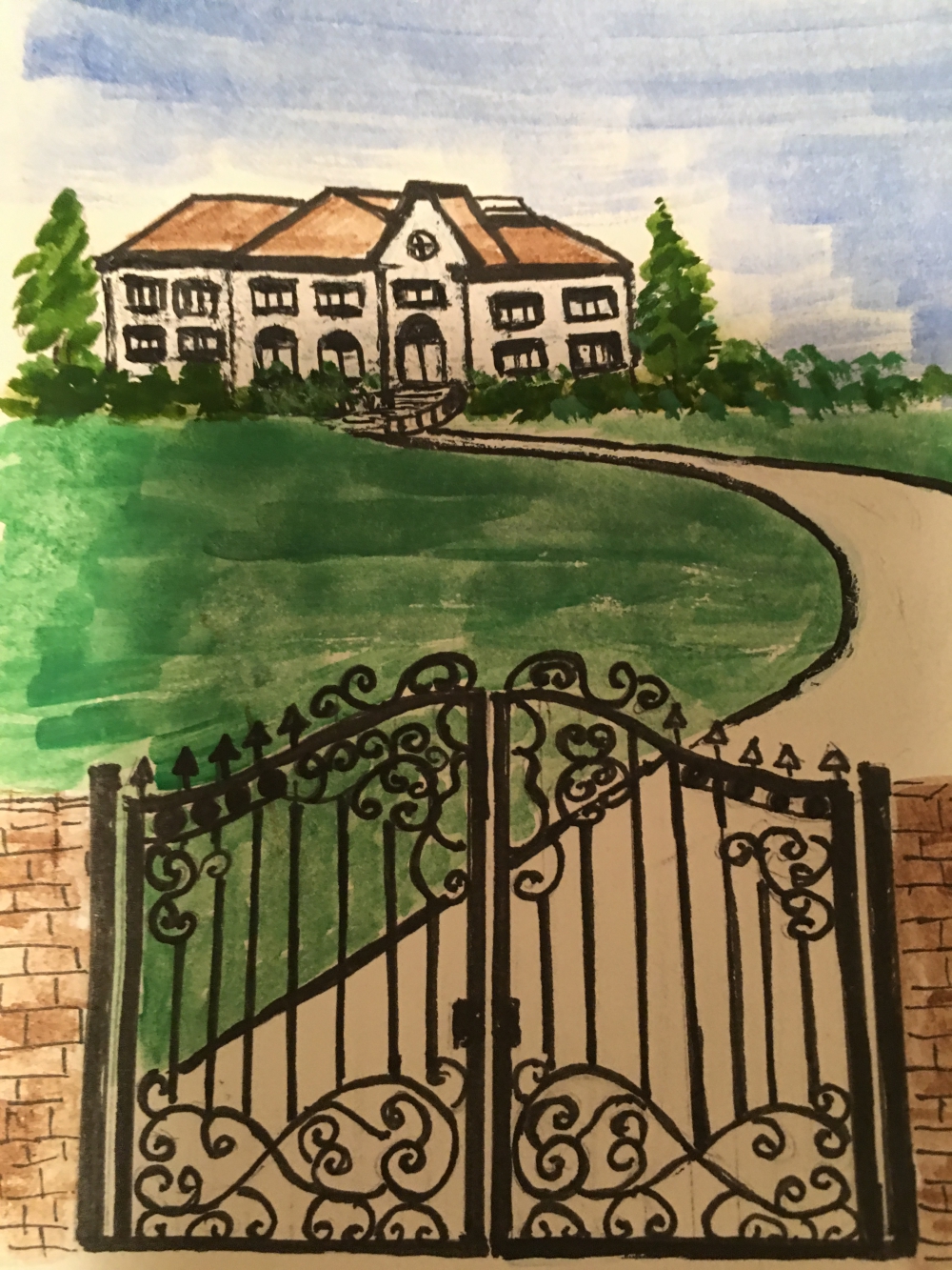 house gate